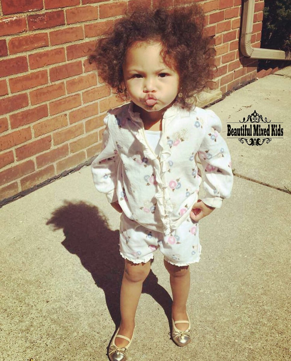 Beautiful Mixed Kids On Twitter Brooklynn A Leiah 2 Years