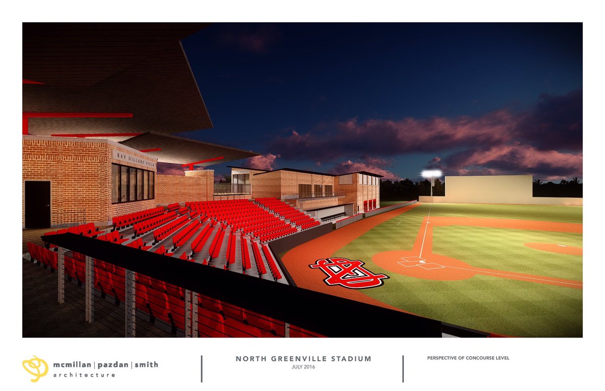 NGUBaseball's tweet photo. Can't wait to move into this beautiful new stadium! The future is bright! #NGUBASEBALL https://t.co/CYVifoT90R