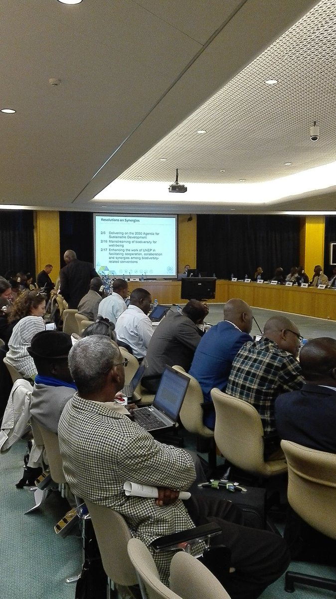 3rd day#biodiversity convention <a href="/UNEP/">UN Environment Programme</a> calls for role to promote policy coherence at all relevant levels. #UNEA