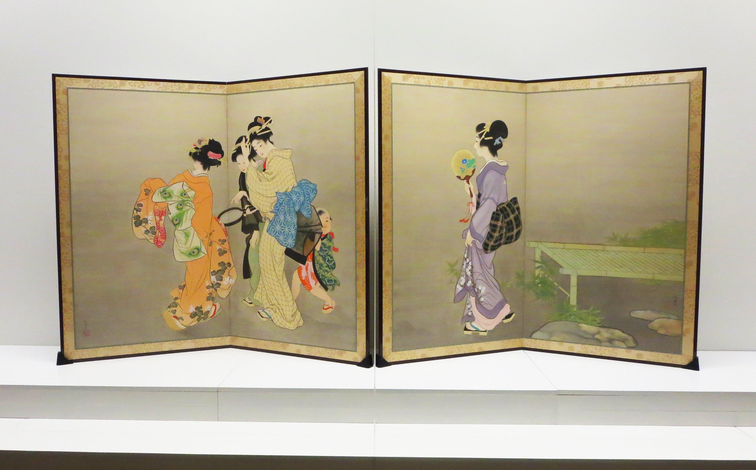 新品【蔵出し】大型 上村松園　わか葉　複製画 Yahoo!オークション -「上村松園 若葉」の落札相場・落札価格