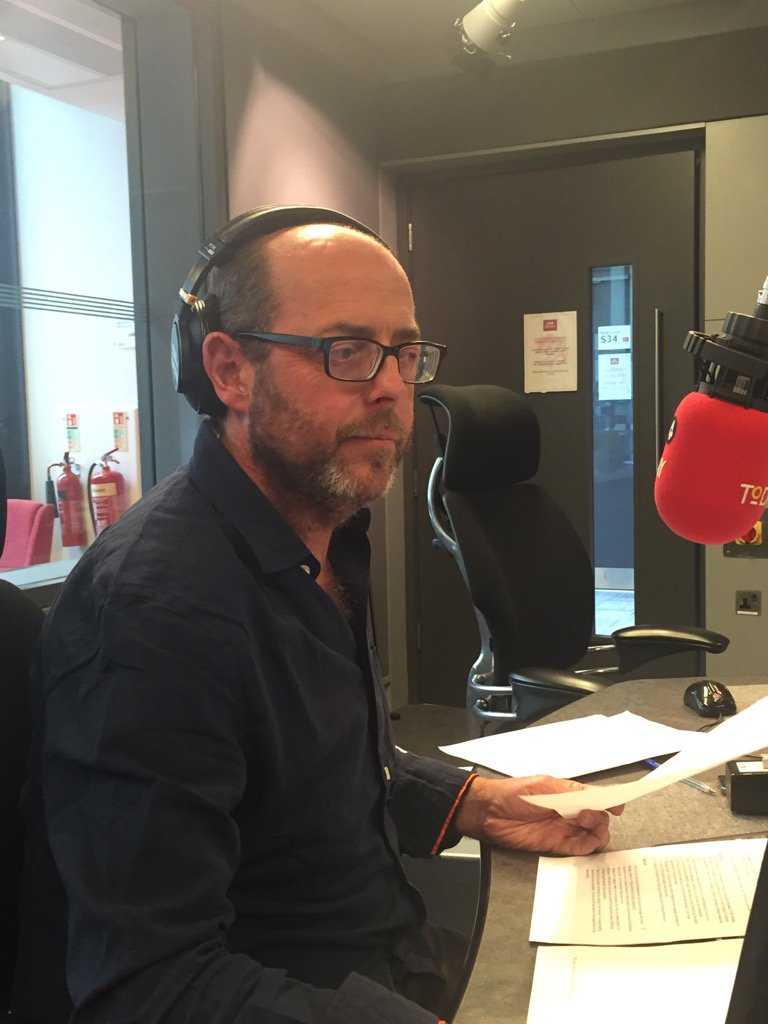 Sarah_Montague's tweet image. Look what holiday does to u. Beardy weirdy @bbcnickrobinson. I'm off now -hope it doesn't happen to me. @BBCr4today