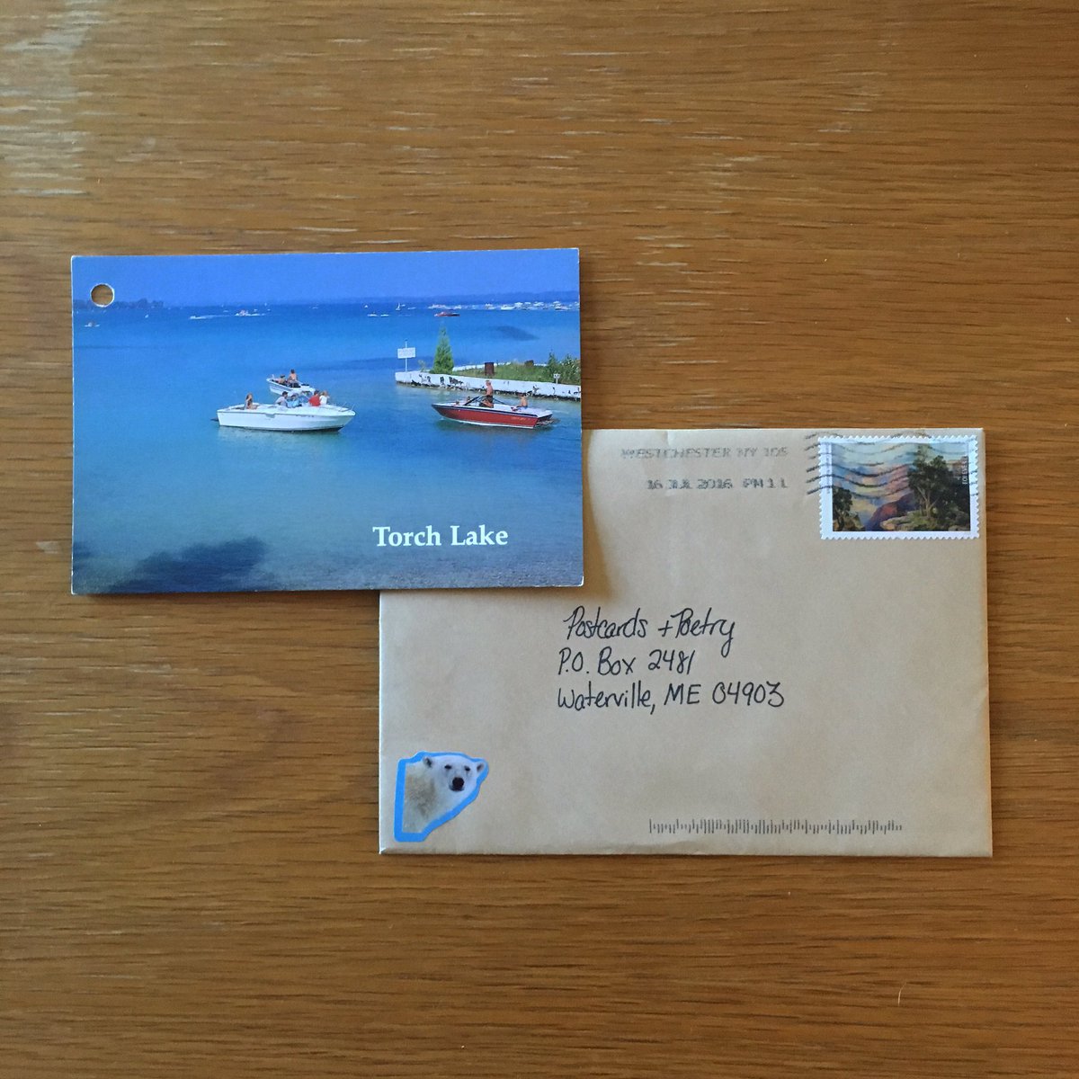 MaelXavi's tweet photo. #thepostcardmovement #postcardsandpoetry #haiku #TorchLake #Michigan #wanderlust #Eastport #ClamRiver #AntrimCounty https://t.co/LzqxQyaS89