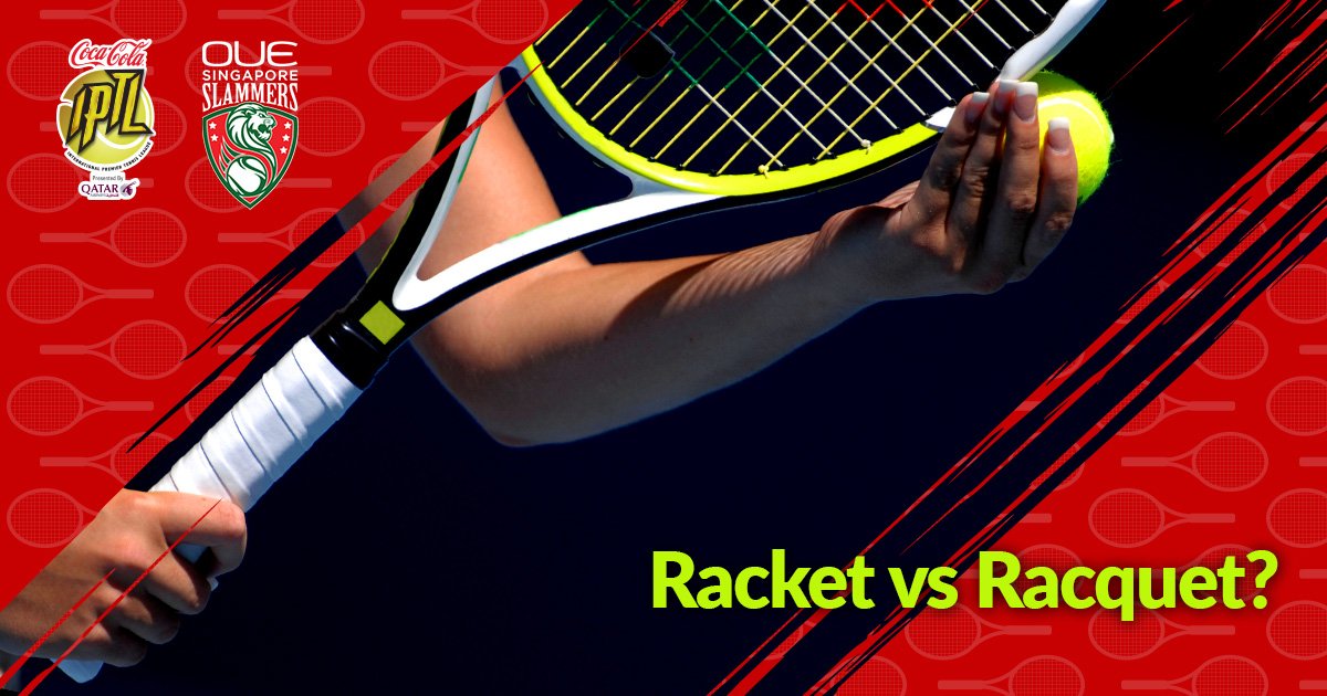 So tell us which spelling do you use? #Racquet #Racket