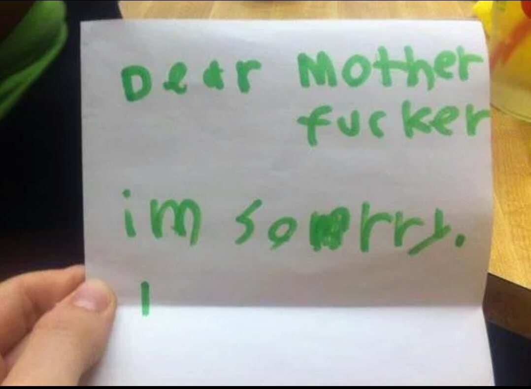 Darth_Pingu's tweet photo. #QuitYourJobIn5Words Here is my resignation letter @midnight https://t.co/pkjvfMTz5X