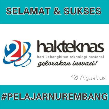 Semoga Indonesia semakin menjadi kiblat teknologi dunia <a href="/menristekdikti/">Mohamad Nasir</a> <a href="/ipnuippnurbg/">Pelajar NU Rembang</a> #pelajarnurembang