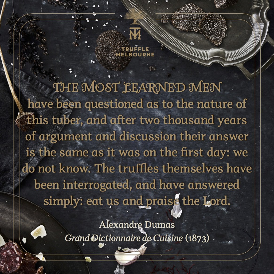 Wisdom from the #truffletribe