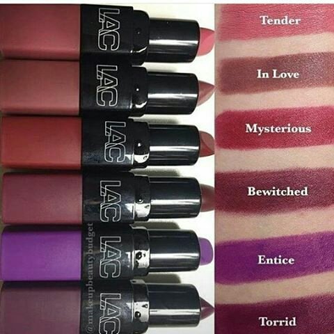 la colors matte lipstick