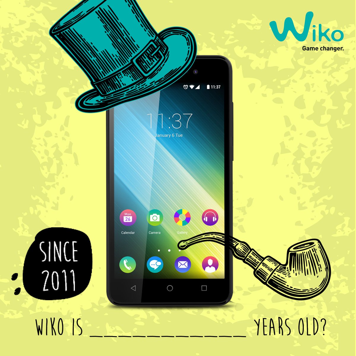 WikoKSA's tweet photo. هلا بالجميع، ما هو عمر ويكو الآن؟#Wikopedia
Hello Wikonautes, can you guess how old Wiko is ? #Wikopedia https://t.co/Hm6AS8sFGX