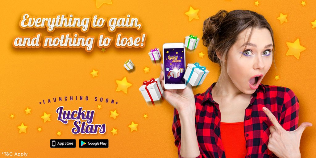 luckystarsapp's tweet photo. LuckyStars App gives you a chance to win free gifts through lucky draws! Know more: https://t.co/mpd4YvmTO0 https://t.co/0zc1SRe5dS