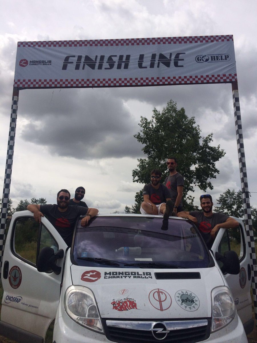 yeyo148's tweet photo. Well done @phigammateam for crossing the @charityrallies finish line!! #adventure #travel #charity #mongolia https://t.co/Eb4KNINa5j