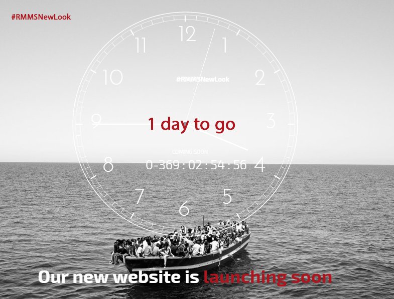 Mixed_Migration's tweet photo. New-look RMMS website launching tomorrow on https://t.co/saslKgTUSO #RMMSNewLook https://t.co/syRlL0cNAC