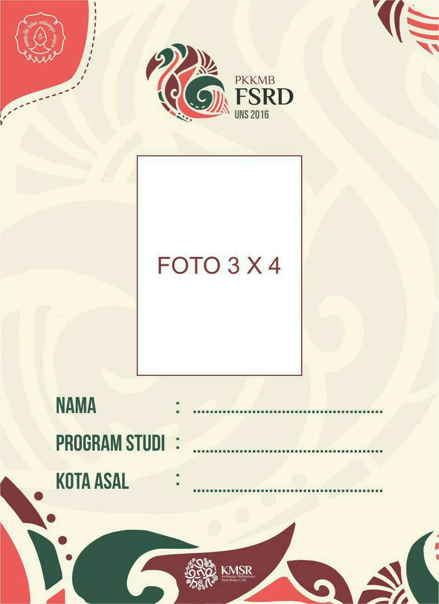 KMSRUNS's tweet photo. Co-Card Fakultas untuk peserta PKKMB FSRD 2016 https://t.co/dAaXUrPPW0