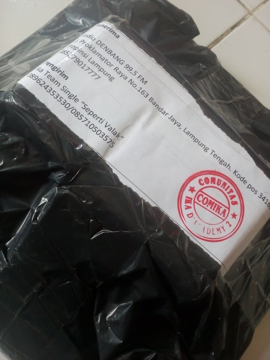 #KejutanIKADACADEMY
#HadiahKuisSepertiVALAK <a href="/QiaQiut/">Qiaqiut</a>

Trimakasih Neng <a href="/DA2_Ika/">Ika</a>
Keren2 Hadiahnya u/ <a href="/Denbang_Lampung/">#Denbang30MakinHITS</a>