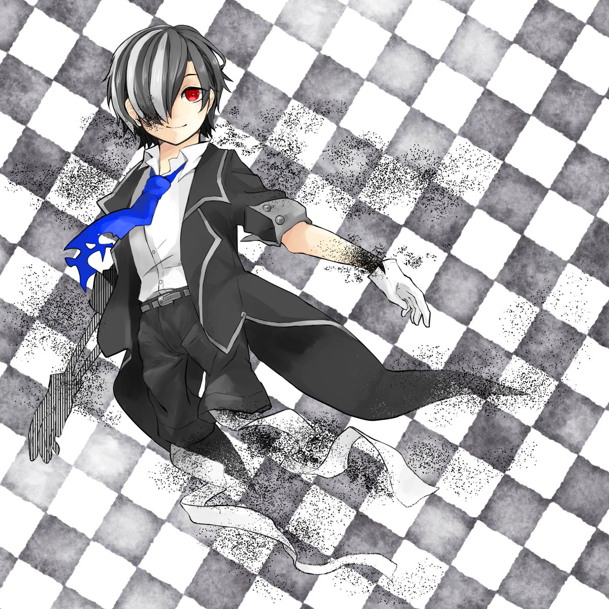 bokarohais's tweet photo. こちら【 ＠F_PofBs 】の素敵企画様に参加させていただきます。
心は少年の疫病神、ヘイズ･メイズ君です。どうぞよしなに。
#花葬_旦那様
#花嫁の葬列 https://t.co/2FZb4Aoa6B