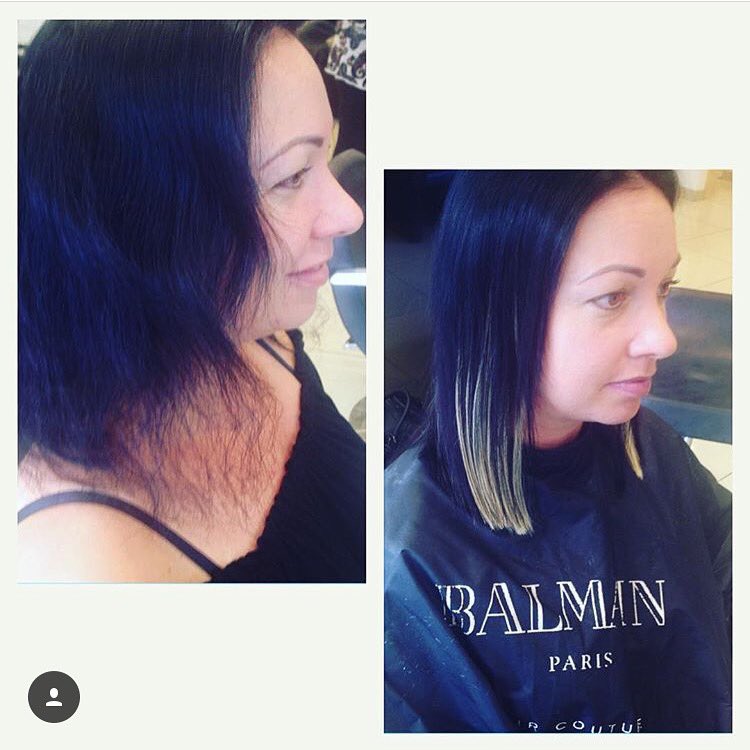 LouThomalla's tweet photo. The team @jonesthehairdresser #caterham show how @balmainhairuk #systemvolume can be used to fill sides &amp; add colour https://t.co/JsCtHZ0UQT