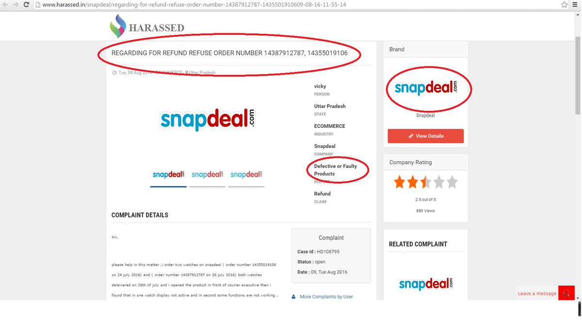 harassedhelp's tweet image. Consumer Complaint against @snapdeal  - ow.ly/gN0b3035WtG #consumerforum #consumercomplaint #consumercourt
