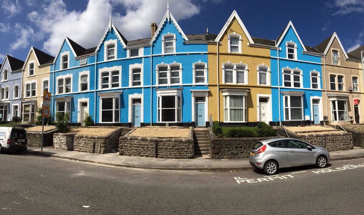 Condor brining life to Swansea, if the sun is smiling, we're shining! #condorproperties #swansea