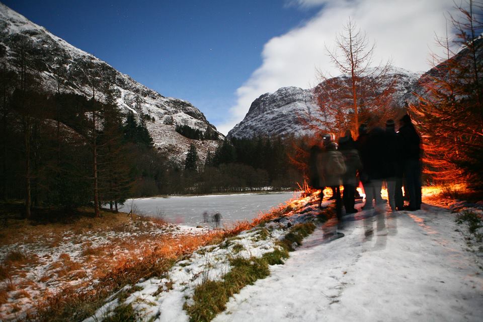 Winter + Bonfire + #LochTorren = Heaven.