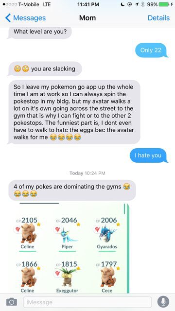 This mom is killing the game

#PokemonGO