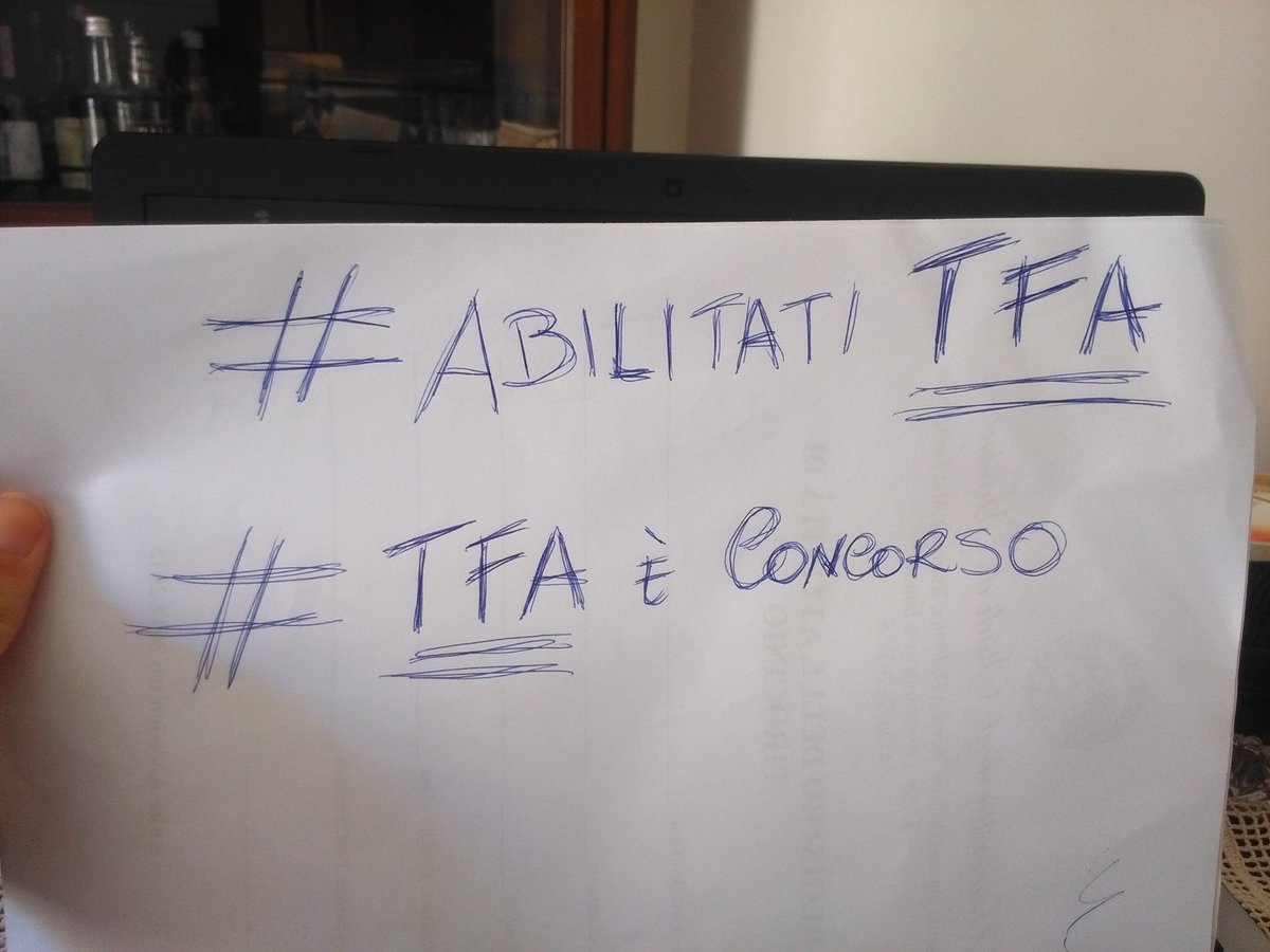 Kerelens's tweet photo. #CNT  #AbilitatiTFA #TFAèConcorso #tfainruolo
@Corriere
@repubblicait
@fattoquotidiano
@ilmanifesto
@TgLa7 https://t.co/PFSQXlDUvD