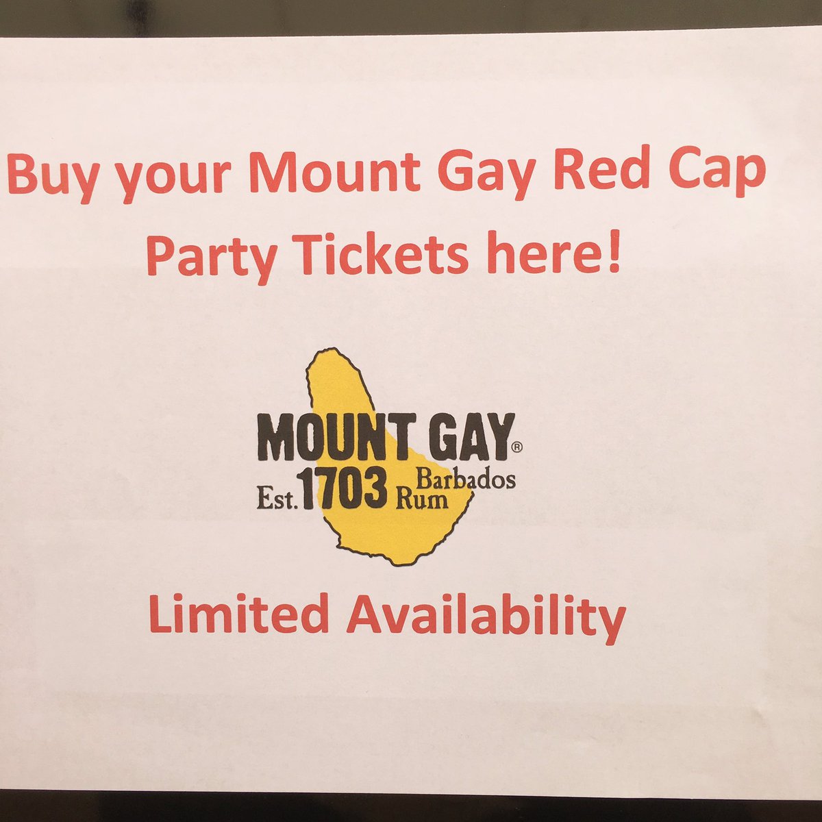 ManukaShepards's tweet photo. We have the @MountGayRumUK Red Cap party on Thursday at Cowes, get your tickets at Shepards Wharf Marina Bar https://t.co/spLqlB03U6