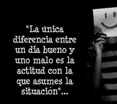 luchy1017's tweet image. "La única diferencia entre un día bueno y uno malo es la actitud con la que asumes la situación"...#FelizMiercoles