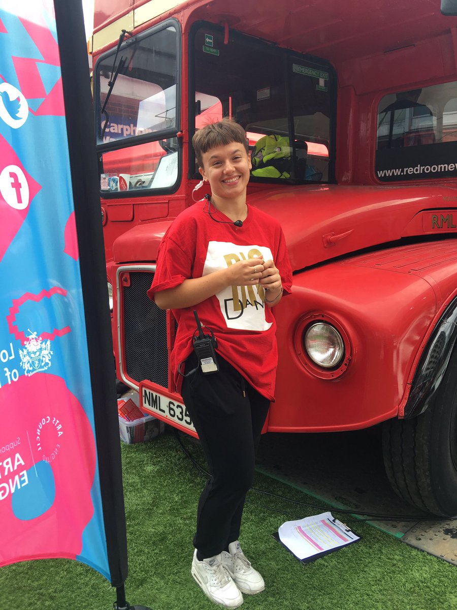 Our amazing Stage Manager <a href="/chloe_mj1/">Chloe Jones</a>  <a href="/bigdancenews/">Big Dance</a> <a href="/bigdancebus/">Big Dancebus</a> <a href="/WatermansArts/">Watermans Live and Digital</a>