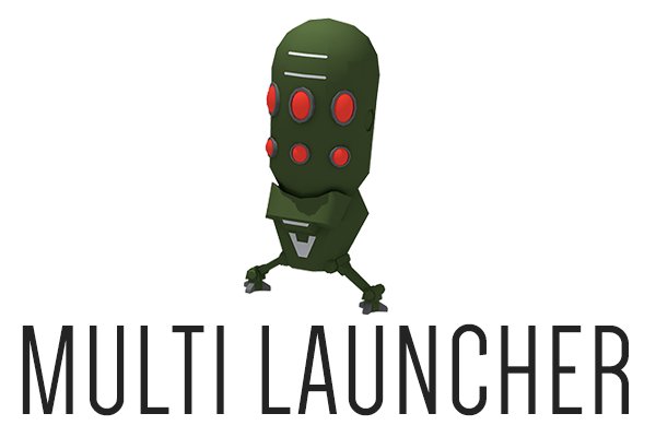 Introducing - MULTI LAUNCHER ROBOT <a href="/polygodgame/">POLYGOD</a> #gamedev #screenshotsaturday #indiegame #indiegamedev
