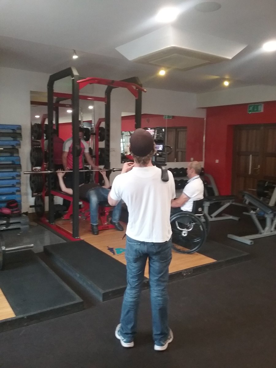 Joe Quinn (@aspireclara) on Twitter photo Great to have <a href="/steviecummins/">steve cummins</a> in for "gym session" while filming for <a href="/ParalympicsIRE/">Paralympics Ireland</a> during <a href="/para_dslevin/">Declan Slevin</a> preparation Great to have <a href="/steviecummins/">steve cummins</a> in for "gym session" while filming for <a href="/ParalympicsIRE/">Paralympics Ireland</a> during <a href="/para_dslevin/">Declan Slevin</a> preparation