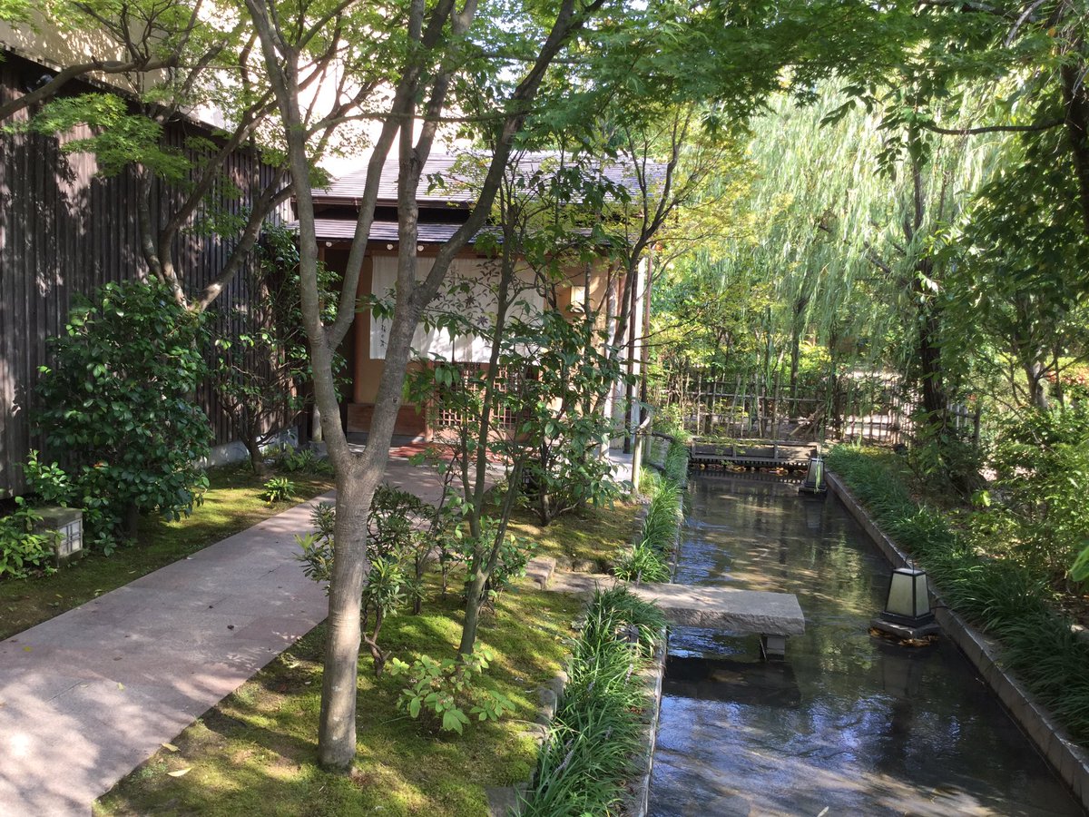 futian1's tweet photo. きのうは福岡近郊にある白糸の滝に行ってきました。こんな暑い日でも、滝の近くにいくと涼しくてマイナスイオンが…😆まさに自然のクーラーですね。その後梅の花でランチ。ここのランチは、生麩田楽がオススメ！短いながらも充実した小旅行でした。 https://t.co/I5mdAxfSrO