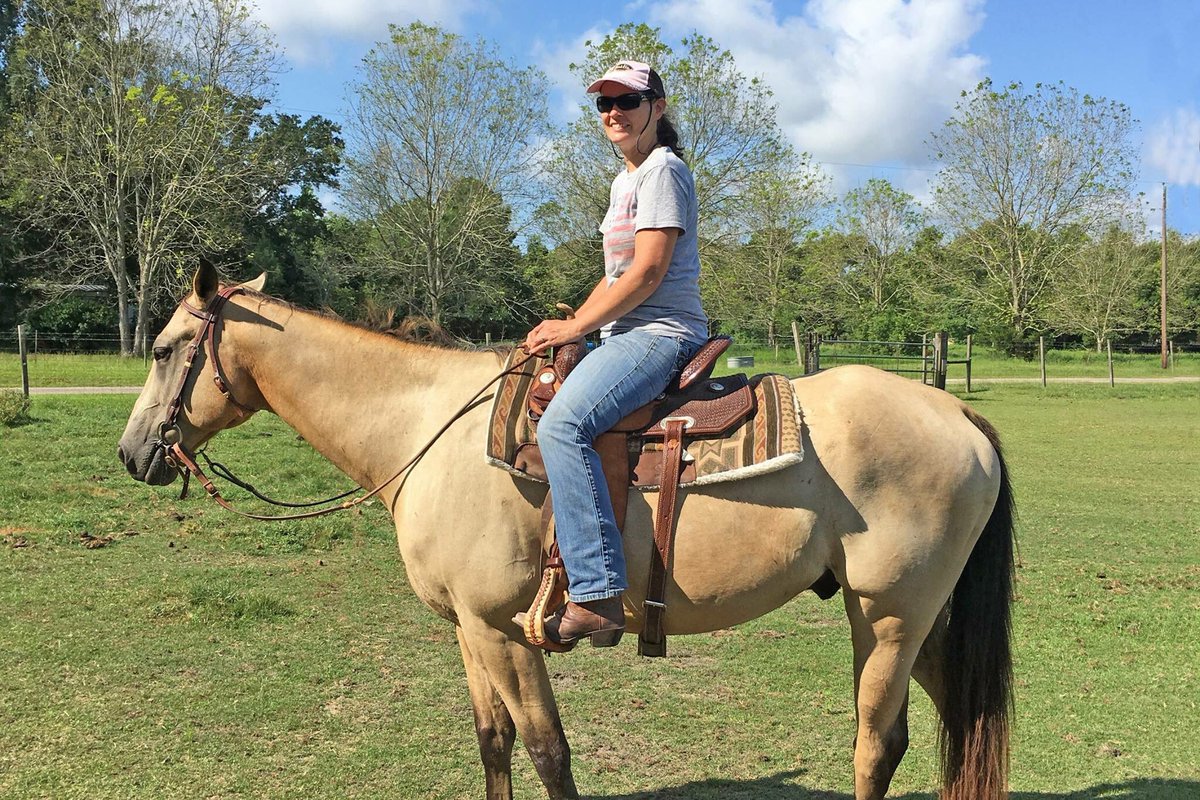 melynstarr's tweet photo. Riding my horse Harley. #libertysummer https://t.co/yr9bBXAN2G