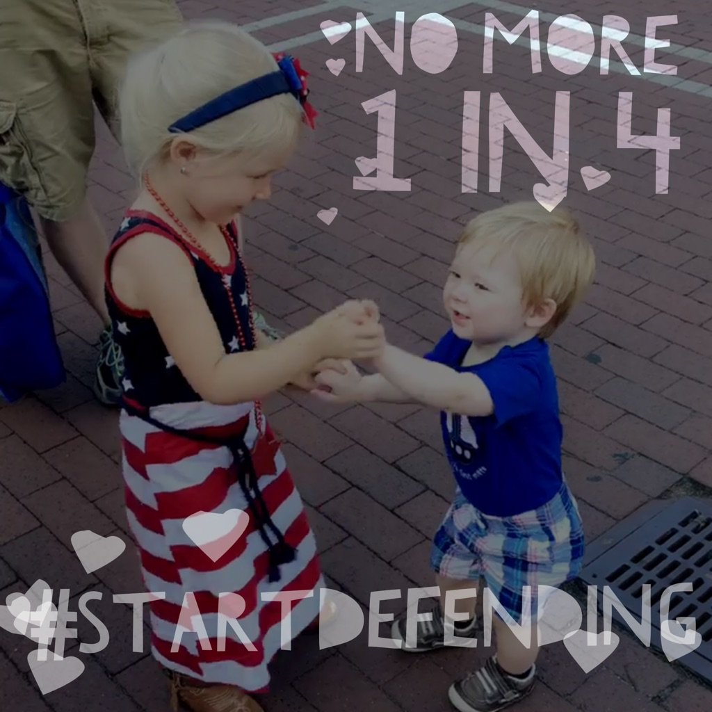 MrsFields510's tweet photo. #StartDefending

Did you know, 1 in 4 girls and 1 in 6 boys will be sexually assau.... https://t.co/iyRNaig0Vr https://t.co/uWkvtbyu9A