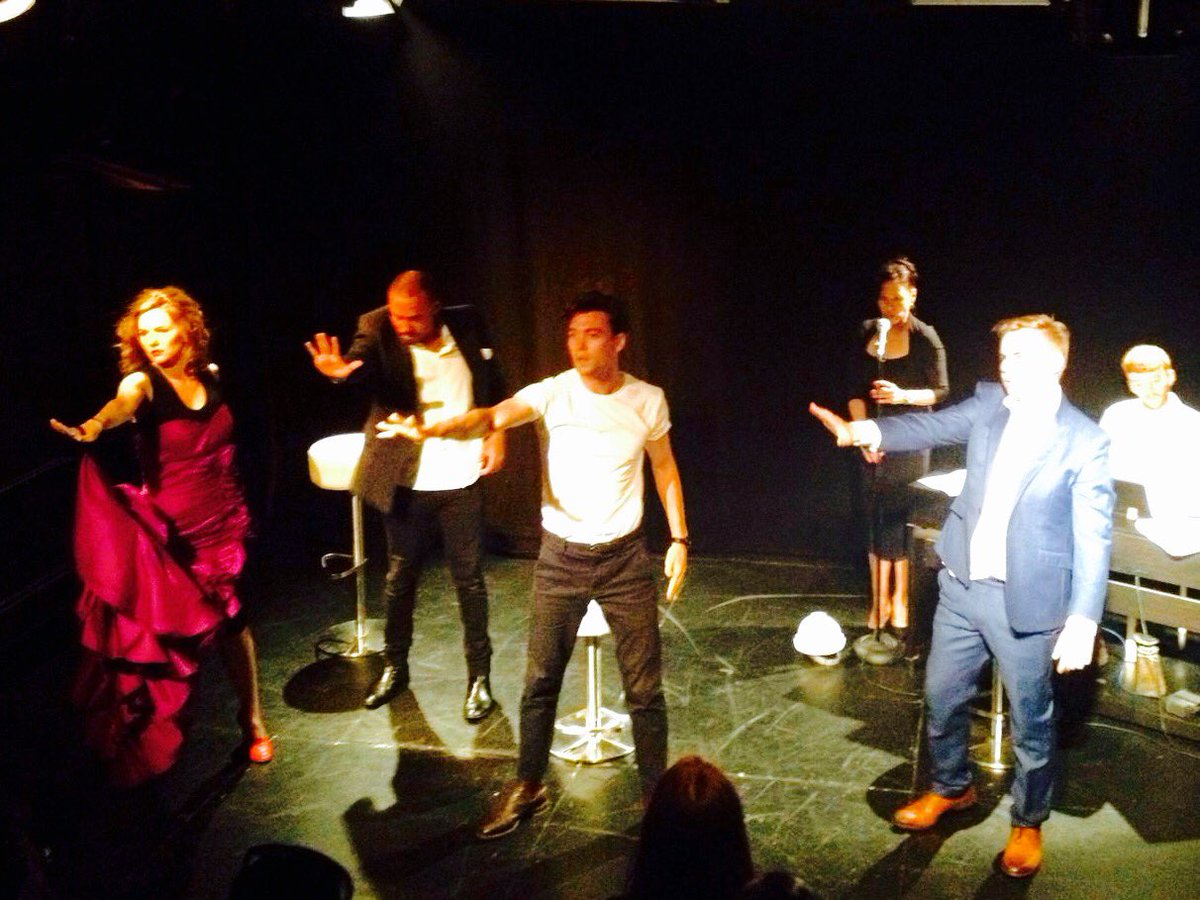 Last night of Ethical People @the Cockpit after huge success yesterday! Thumbs up from Jeremy Zimmerman! #ActingHour