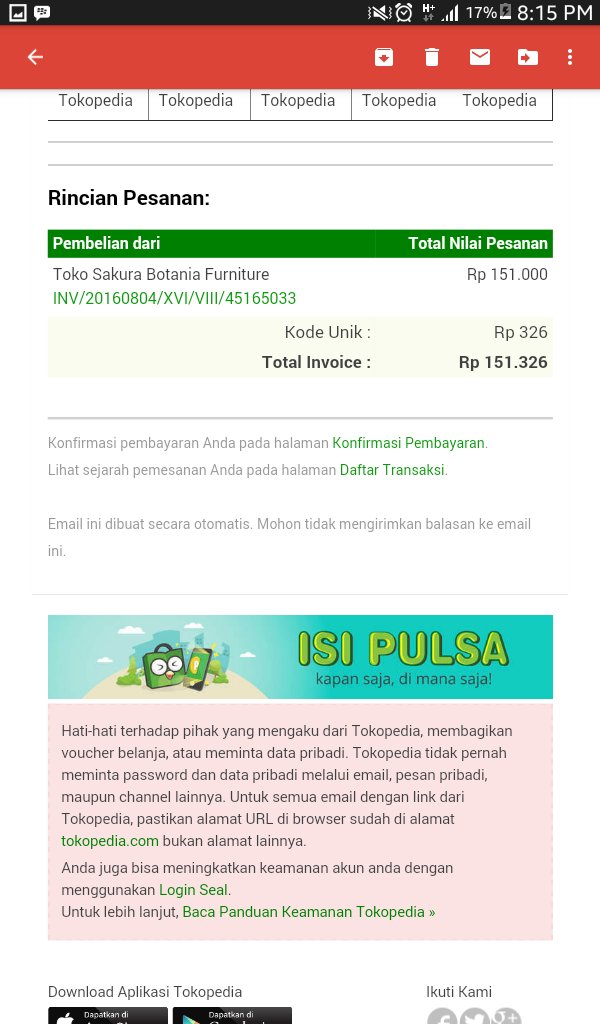 RH_Tna's tweet photo. @TokopediaCare kak saya sudah transaksi dari 1 agustus 2016, tapi dibatalkan terus verifikasinya https://t.co/DMhyvobiVw