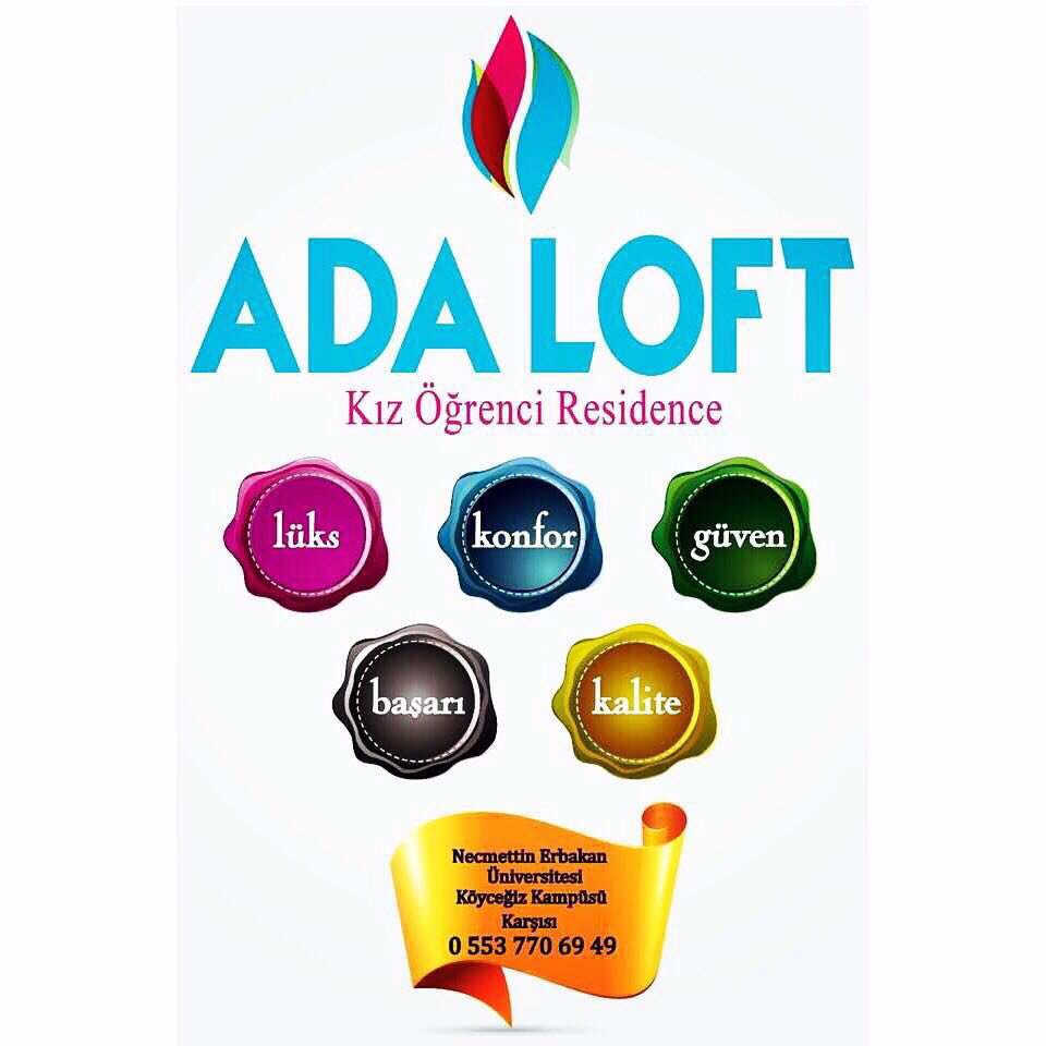 #Adaloft Kız Öğrenci Residence #lüks #konfor#güven#başarı#kalite