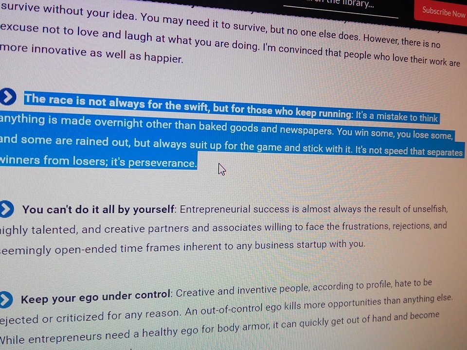 Investingdev's tweet image. I'm loving this book so far... Great quotes!