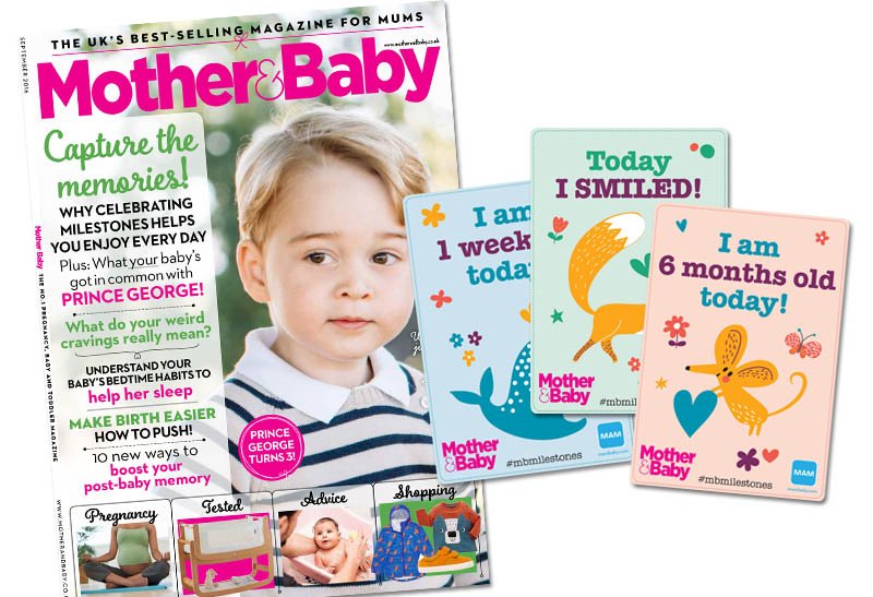 MotherAndBaby's tweet photo. Buy our latest issue and get 20 FREE #milestones cards! #MBMilestones https://t.co/LfNrC0bt7F https://t.co/iEJqoNCrwM