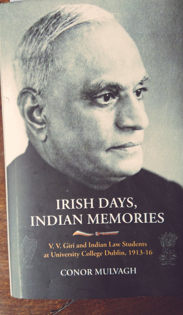 ConorMulvagh's tweet photo. Happy birthday V. V. Giri. UCD student, 1913-16, President of India, 1969-74. Born #OTD 1894. #ucdcentenaries https://t.co/ifyQUvvYfl