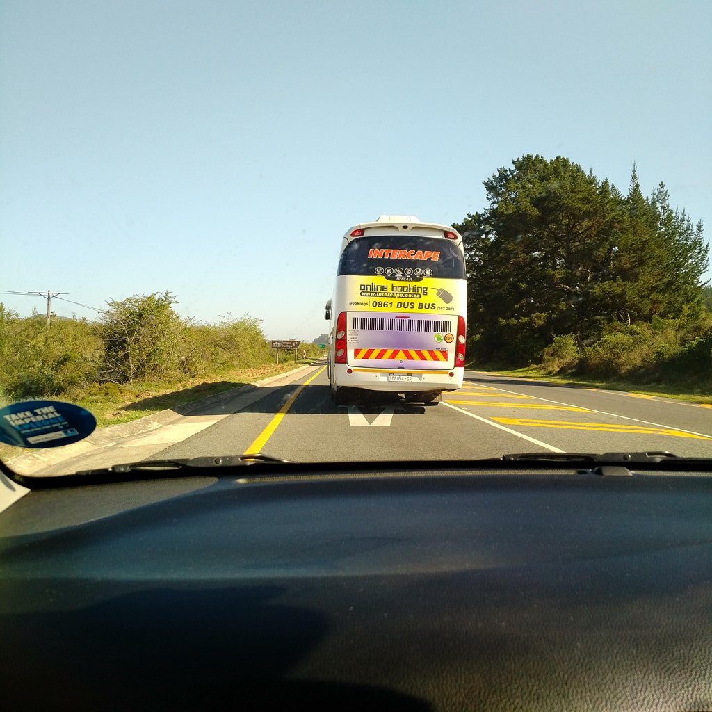 swank_ZA's tweet photo. @_ArriveAlive N2 George #Intercape for sure driving above 100km speed limit #ItsYourDriver #FatalMoves https://t.co/9ATbBS1KPf
