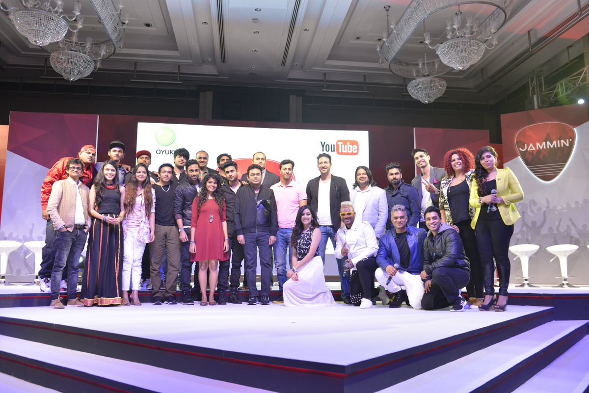 YouTubeIndia's tweet photo. YouTube stars with Bollywood music legends!
Get ready for #JamminNow, a collaboration like no other! https://t.co/6oOP9NXOHT