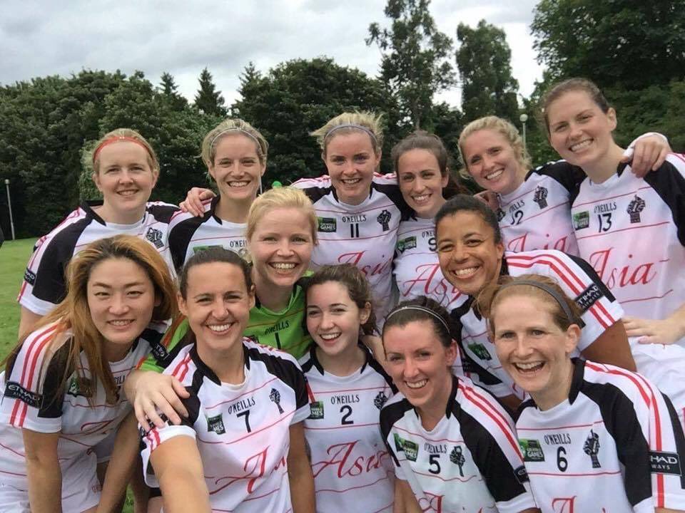 BeijingGAA2015's tweet photo. Best of luck to everyone taking part at the world games this week. A huge shout out to BDIC and the ladies team 🍀🏐👍🏼 https://t.co/ceQXPV0F6l