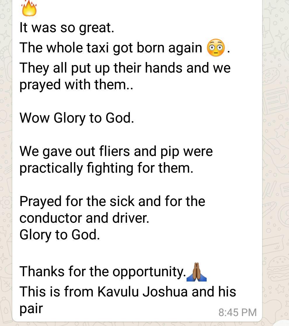 Phanerookampala's tweet photo. YESU YASASULA Day 2
We went fishing, we cast on the right and we caught every fish in the sea.
John 21:6
#ThisAug https://t.co/F9LnoLCmjB