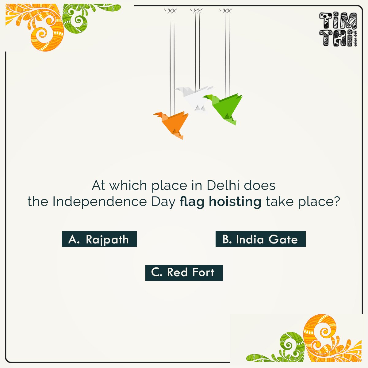 TimTai_IN's tweet photo. Here's question two. Give us the right answer in the comment section below. https://t.co/R5XfaKzVDl
