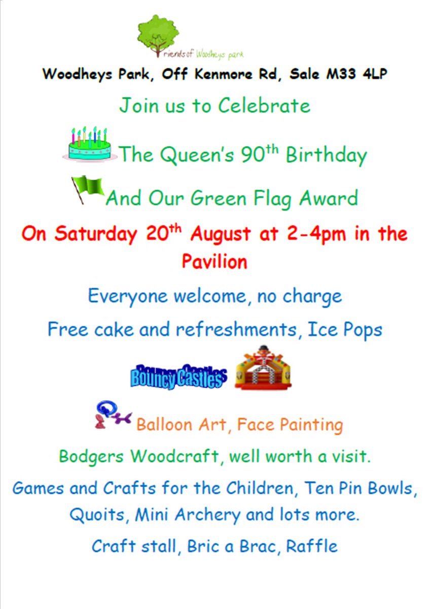 Woodheys Park family fun day Saturday 20th August #broadheath #Altrincham #saletown