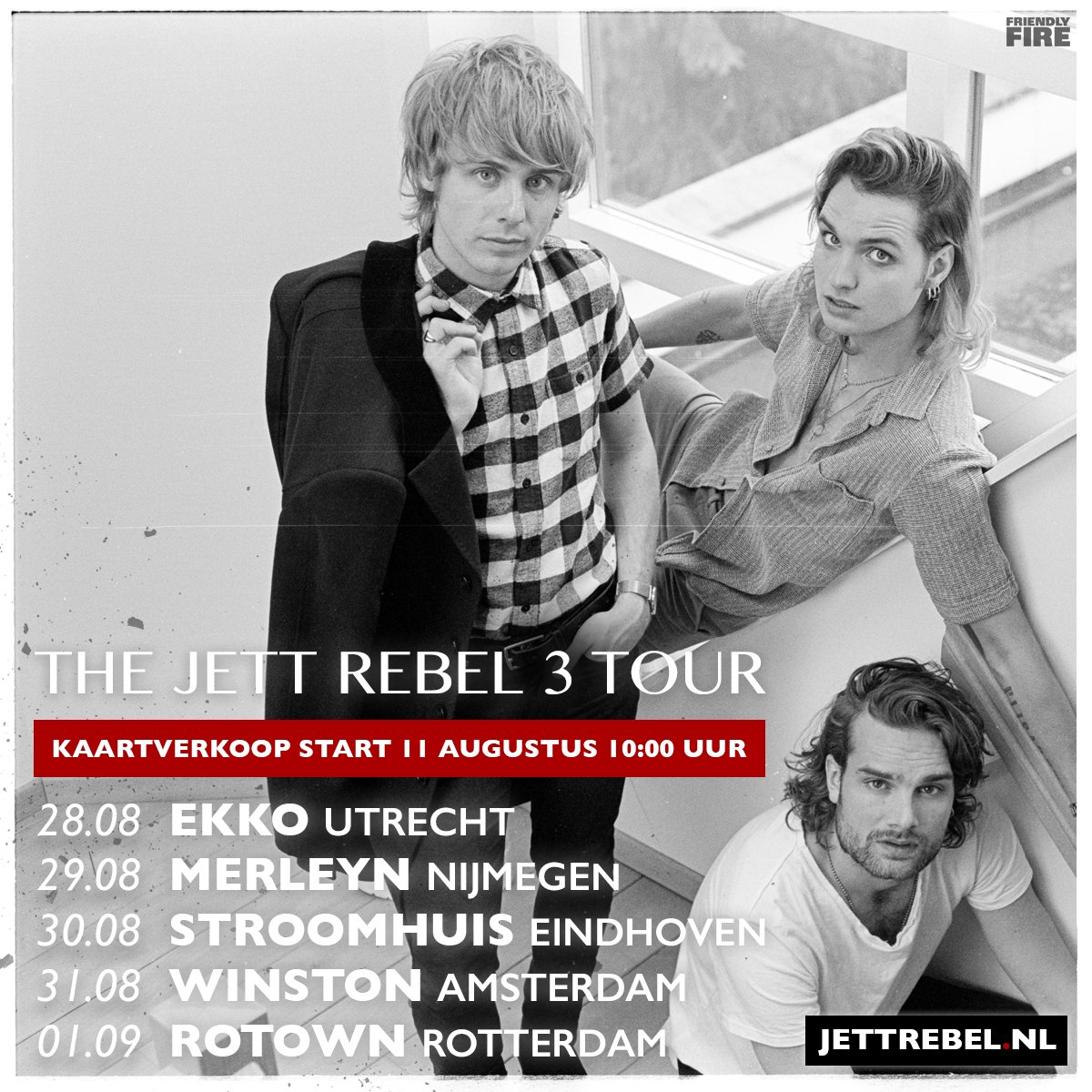 #jettrebel -&gt; #thejettrebelthree