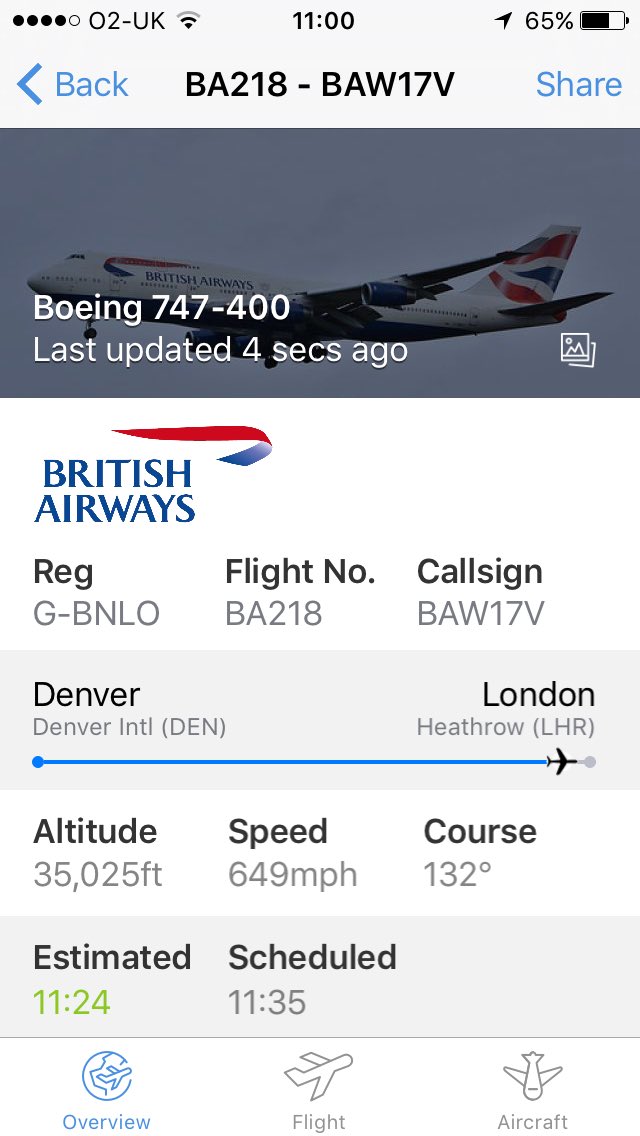 ush_1982's tweet photo. #BA218 has just declared an @emergency over the isle of Mann #squawk7700 https://t.co/mfHXzsvsXg
