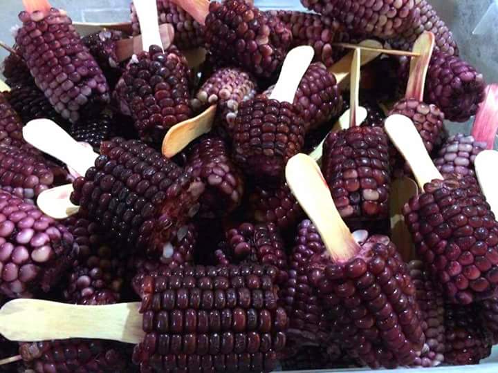 Purple Popsicle at Glorietta!
The new Superfood dessert: Purple Corn Popsicle
With chocolate or caramel dressing 💜