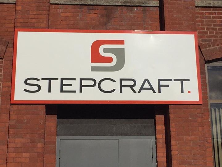 Stepcraftinc's tweet image. Our new sign is up! Thx @PrintMasterCT #STEPCRAFT #CNC #3d #Torrington #CT Ask for Tom, he does all our printing!