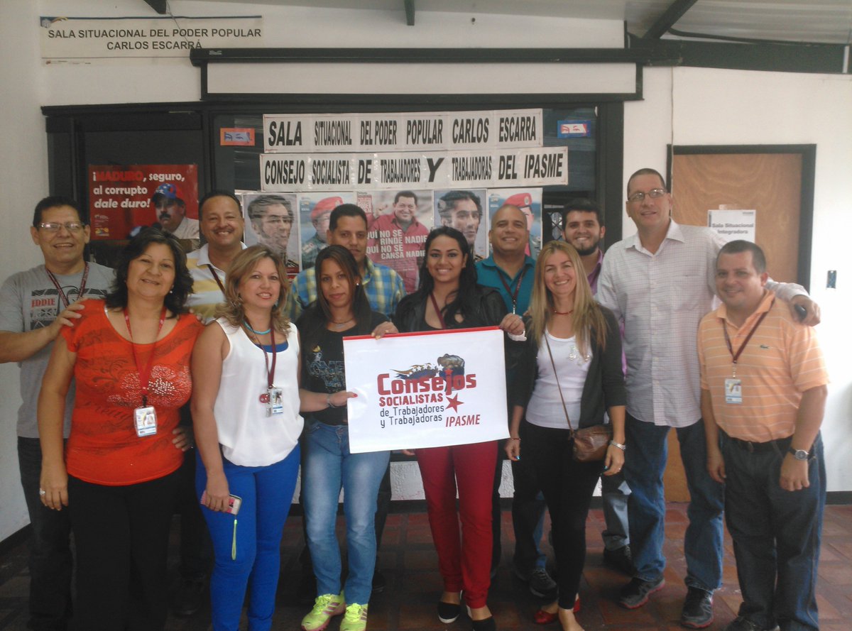 Buenos días camarada. Equipo Consejo Socialista Trabajadores Ipasme Trabajando Temprano. A su órdenes <a href="/MunicipioSC/">SalaSanCristóbalZET</a>