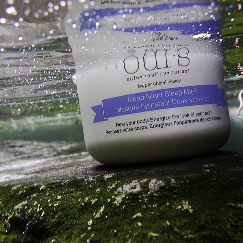 There's no better time to try our Good Night Sleep Mask. #refresh #water #metime #rejuvenate #oursisyours